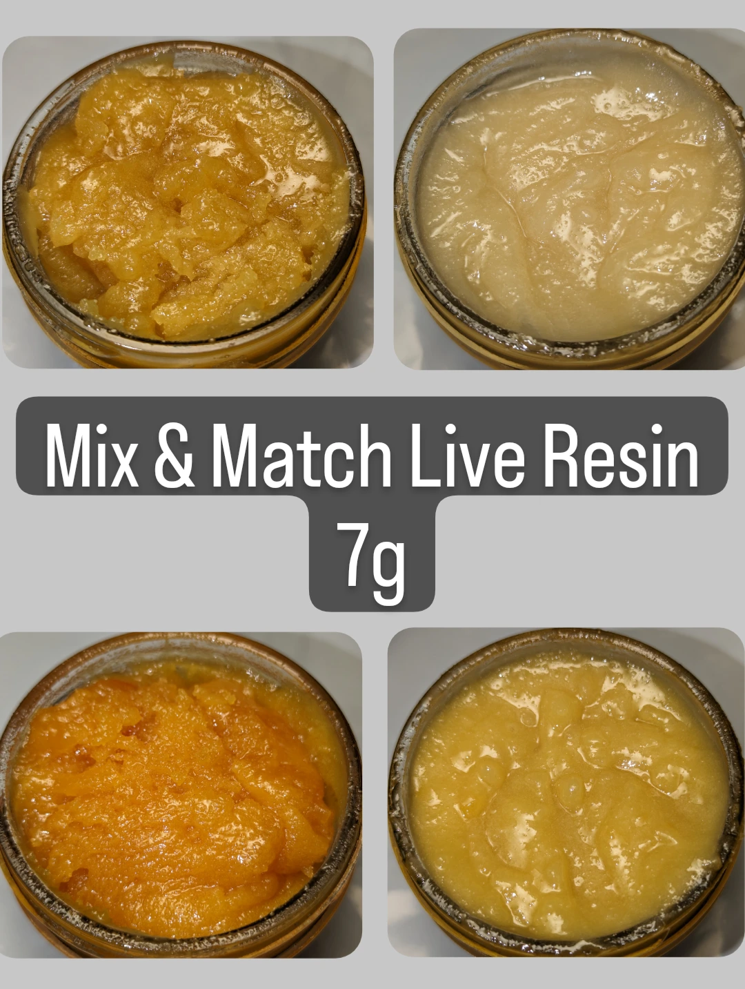 Live Resin 7g Mix and Match