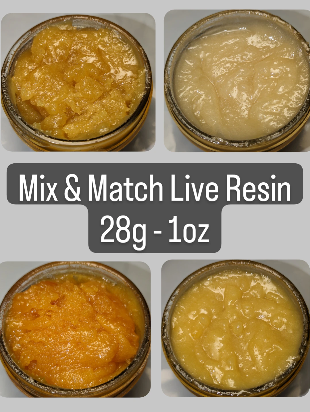 Live Resin 28g Mix and Match