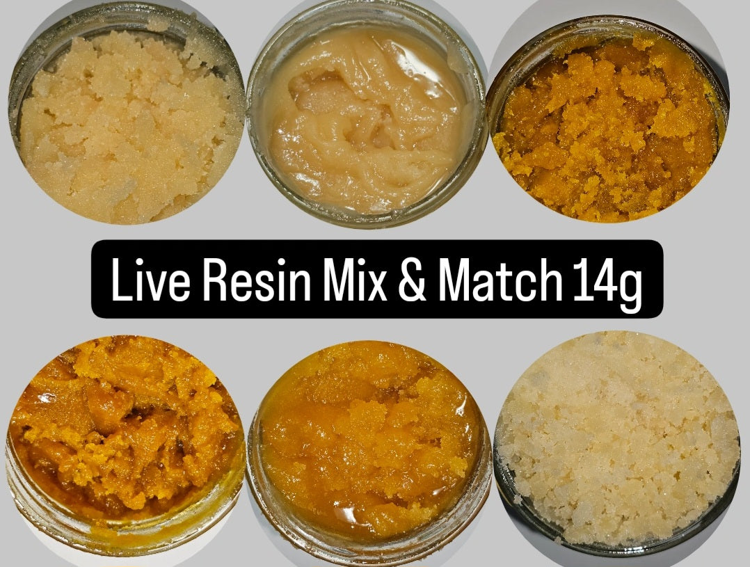 Live Resin 14g Mix and Match