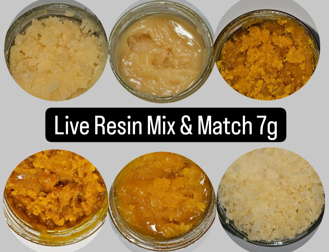Live Resin 7g Mix and Match
