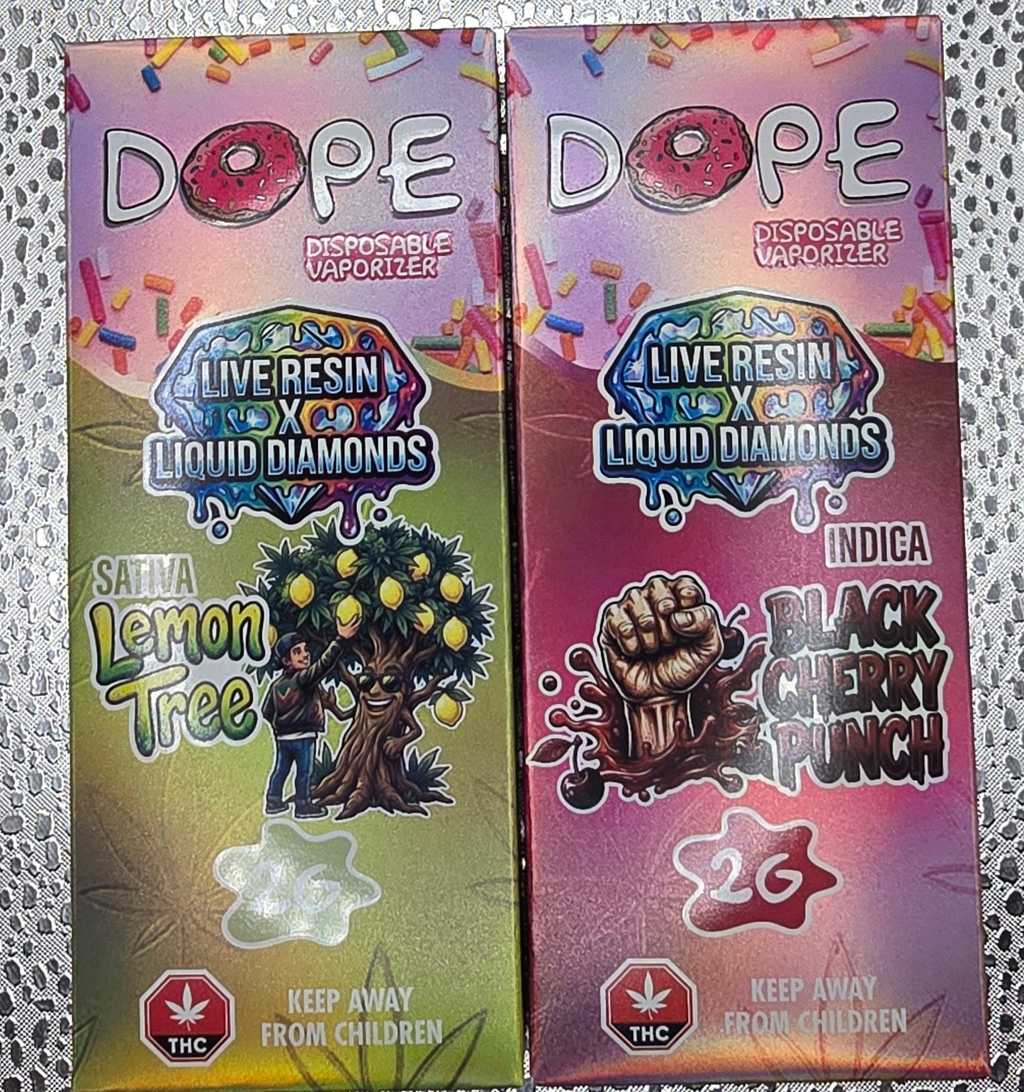 Dope 2 g Live Resin x Liquid Diamonds Vape Pen