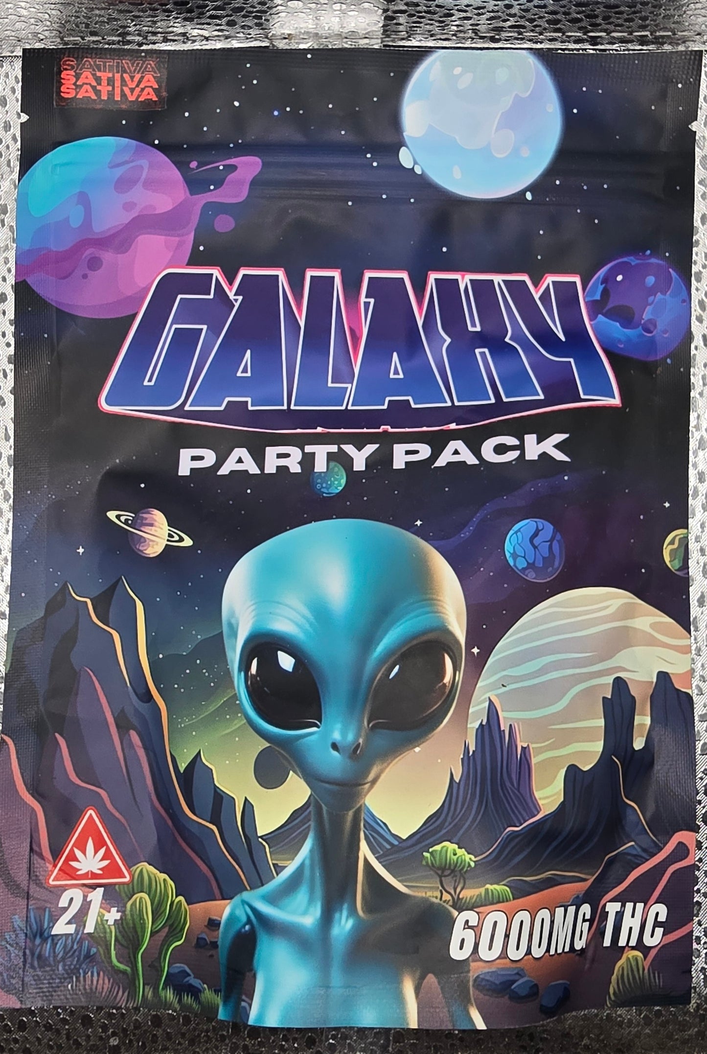 6000 mg 30x200mg Galaxy Party Pack