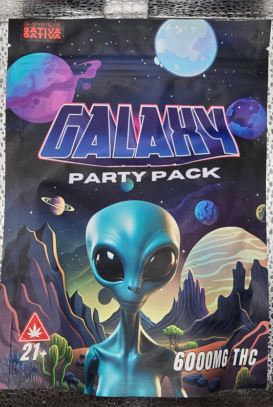 6000 mg 30x200mg Galaxy Party Pack