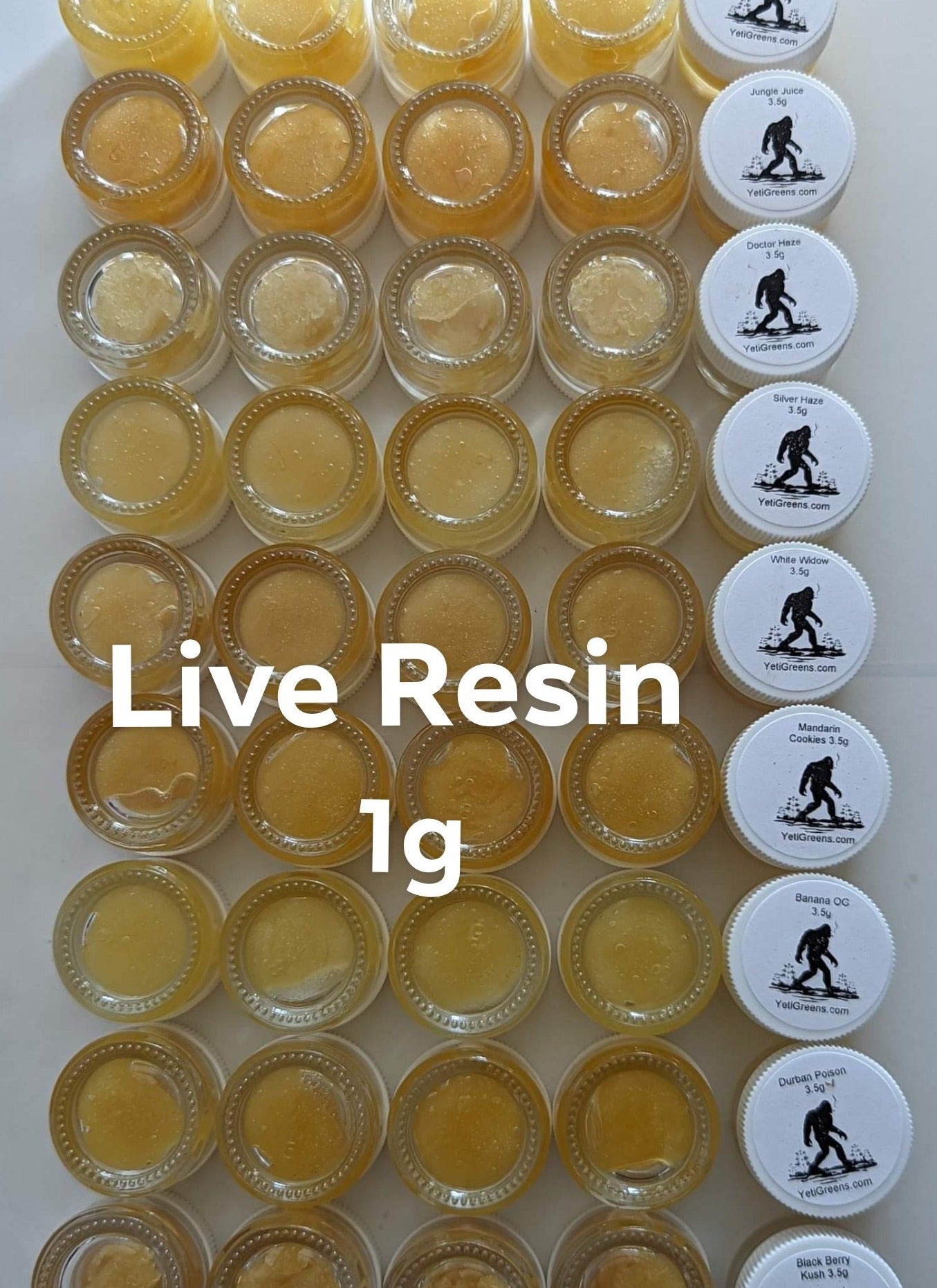 Live Resin 1g Options